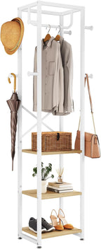 Coat Rack Garment on Wheels Freestanding Stand