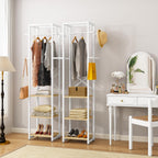 Coat Rack Garment on Wheels Freestanding Stand