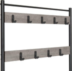 Coat Rack Stand Shoe Clothes Storage Bench