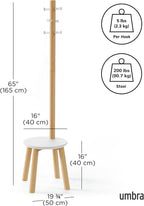 Coat Rack Stool Clothing Organiser Umbrella Holder