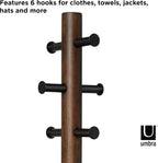 Coat Rack Stool Clothing Organiser Umbrella Holder