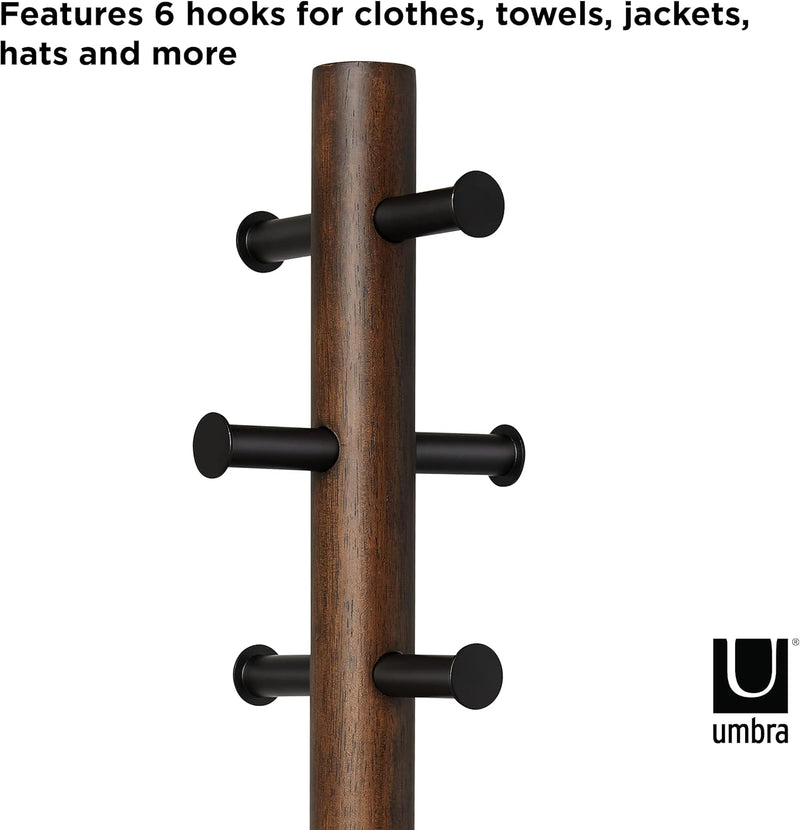 Coat Rack Stool Clothing Organiser Umbrella Holder