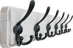 Coat Rack Wall Mount Patented Heavy-Duty (2 Pack)