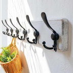 Coat Rack Wall Mount Patented Heavy-Duty (2 Pack)