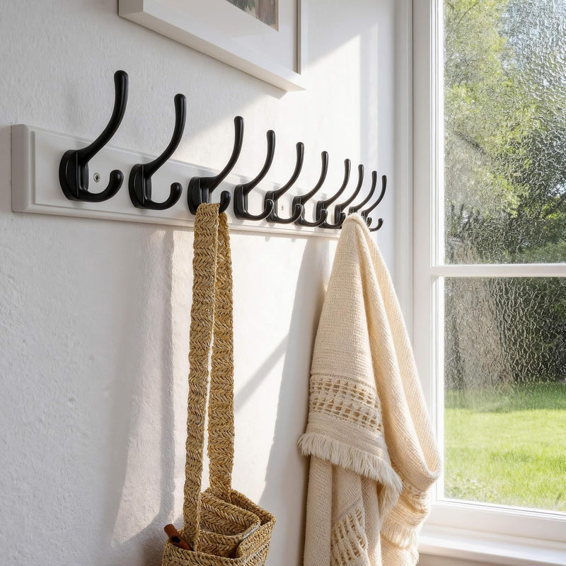 Coat Rack Wall Mounted (2 Pack)