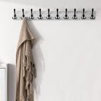 Coat Rack Wall Mounted 38.3' (2 Pack)