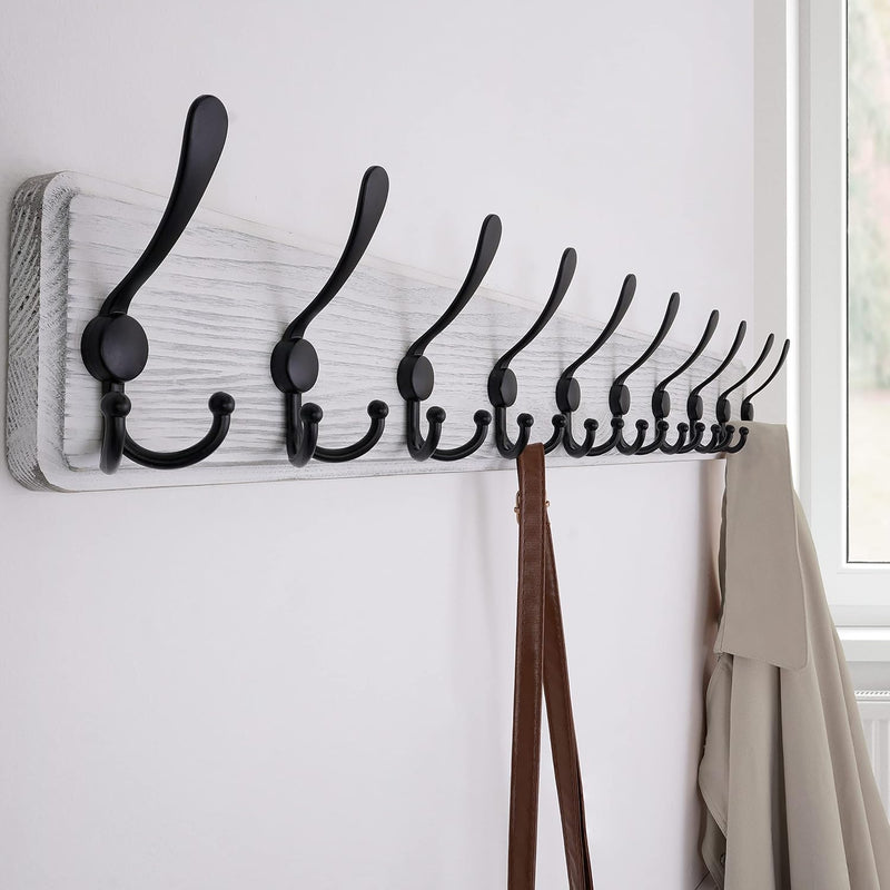 Coat Rack Wall Mounted 38.3' (2 Pack)