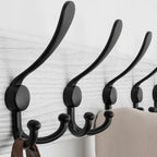 Coat Rack Wall Mounted 38.3' (2 Pack)