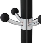 Coat Rack with Marble Base 16 Hooks Umbrella