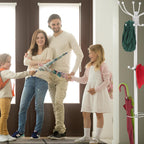 Coat Rack with Marble Base 16 Hooks Umbrella