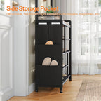 Coat Rack with Shoe Storage 5 Tier Organiser