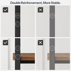 Coat Stand Rack with Shoe Storage Free Standing