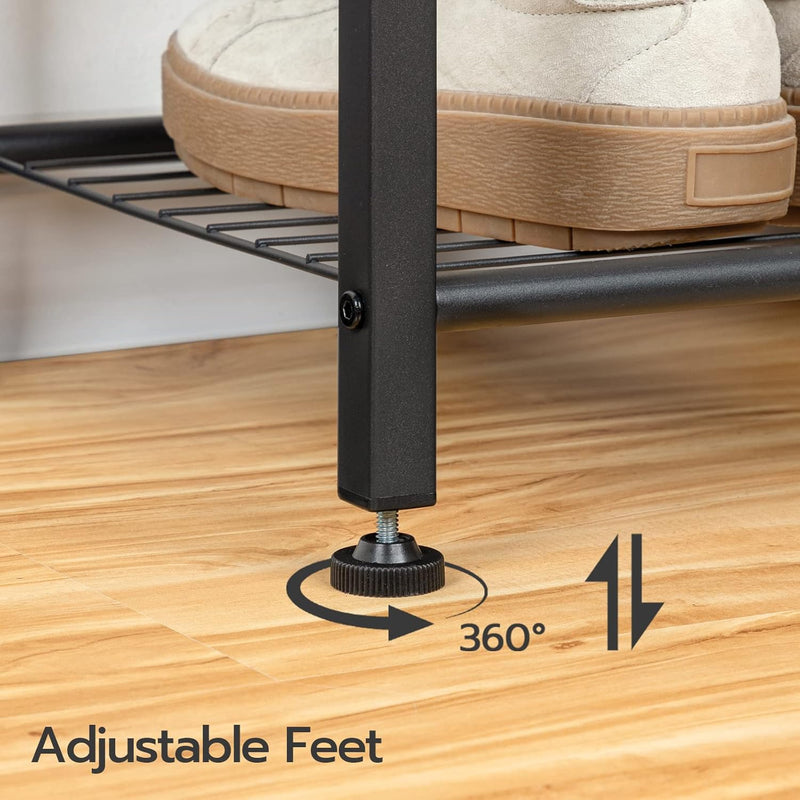 Coat Stand Rack with Shoe Storage Free Standing