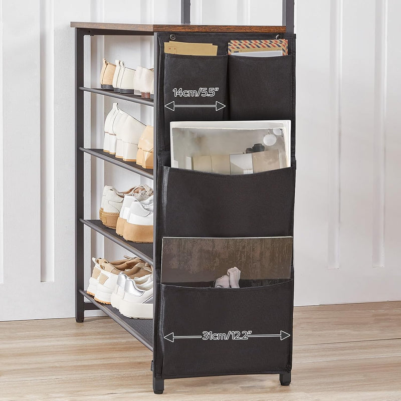 Coat Stand Rack with Shoe Storage Hall Tree