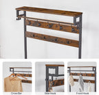 Coat Stand Rack with Shoe Storage Hall Tree