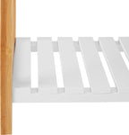 Coat Stand with Shoe Rack 4 Clothes Hooks