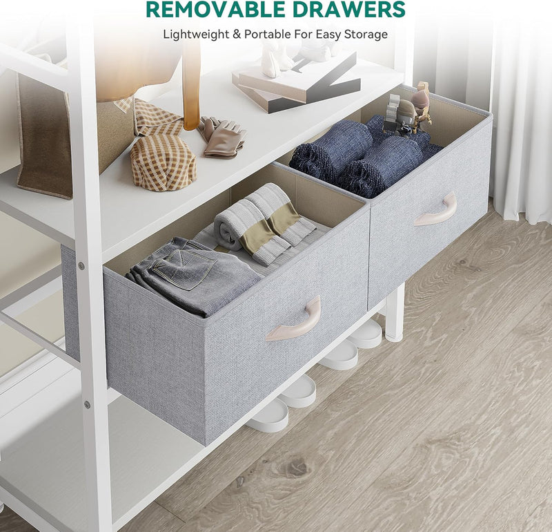 Coat Stand with Shoe Storage Bench Hall Tree
