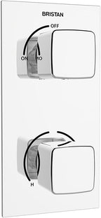 Cob Shcvo C Cobalt Recessed Thermostatic Dual Control