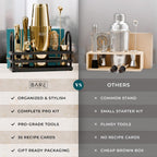 Cocktail Making Kit 14-Piece Bartender Shaker Set Maker