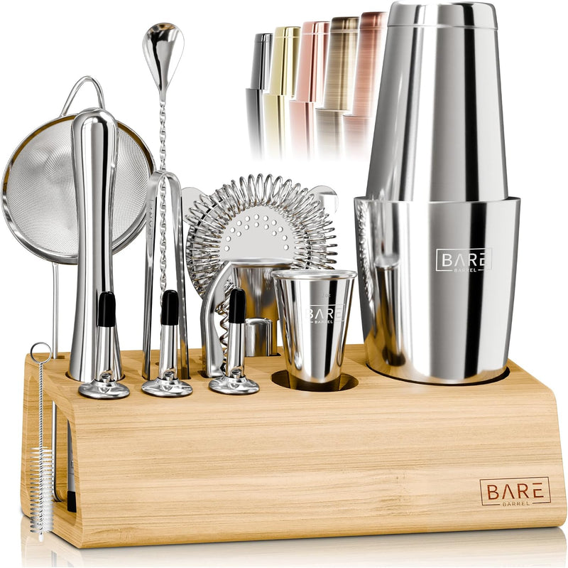 Cocktail Making Kit 14-Piece Bartender Shaker Set Maker