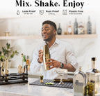 Cocktail Making Kit 14-Piece Bartender Shaker Set Maker