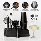 Cocktail Making Kit 14-Piece Bartender Shaker Set Maker