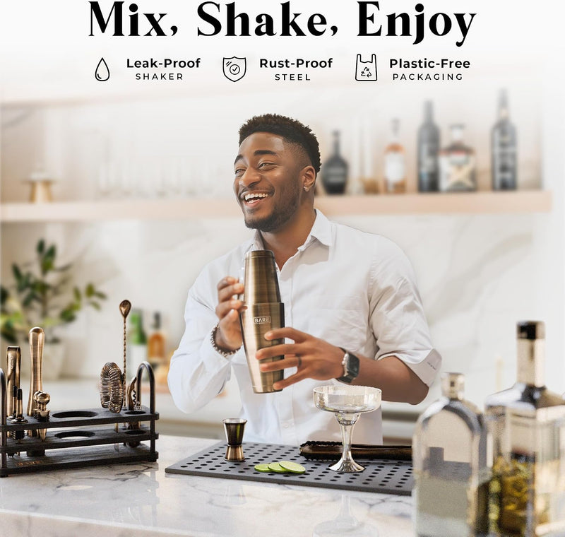 Cocktail Making Kit 14-Piece Bartender Shaker Set Maker