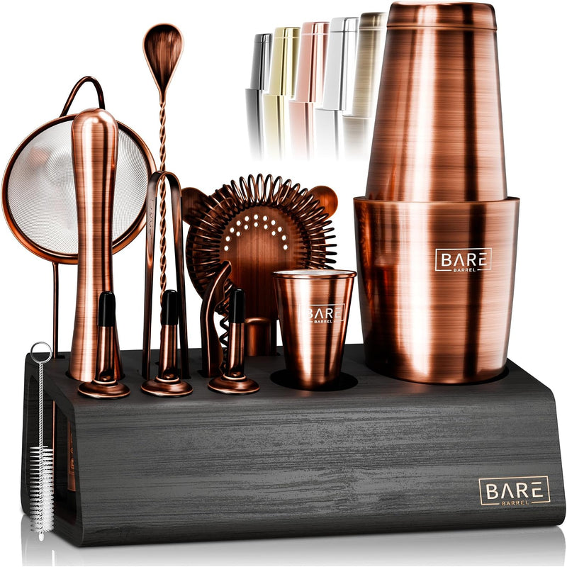 Cocktail Making Kit 14-Piece Bartender Shaker Set Maker