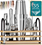 Cocktail Making Kit 14-Piece Bartender Shaker Set Maker
