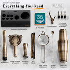 Cocktail Making Kit 14-Piece Bartender Shaker Set Maker
