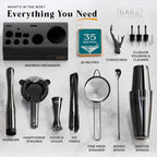 Cocktail Making Kit 14-Piece Bartender Shaker Set Maker