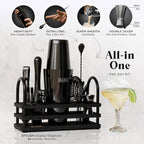 Cocktail Making Kit 14-Piece Bartender Shaker Set Maker