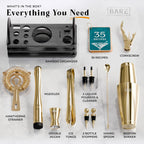 Cocktail Making Kit 14-Piece Bartender Shaker Set Maker