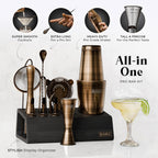 Cocktail Making Kit 14-Piece Bartender Shaker Set Maker