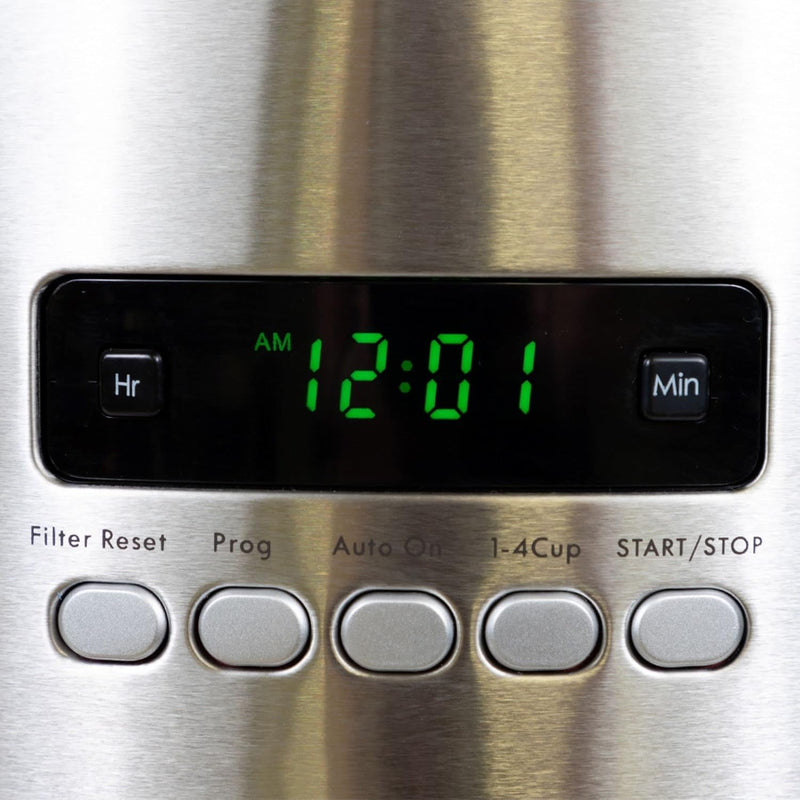 Drip Coffee Maker Machine 12-Cup 1.8L Programmable Filter