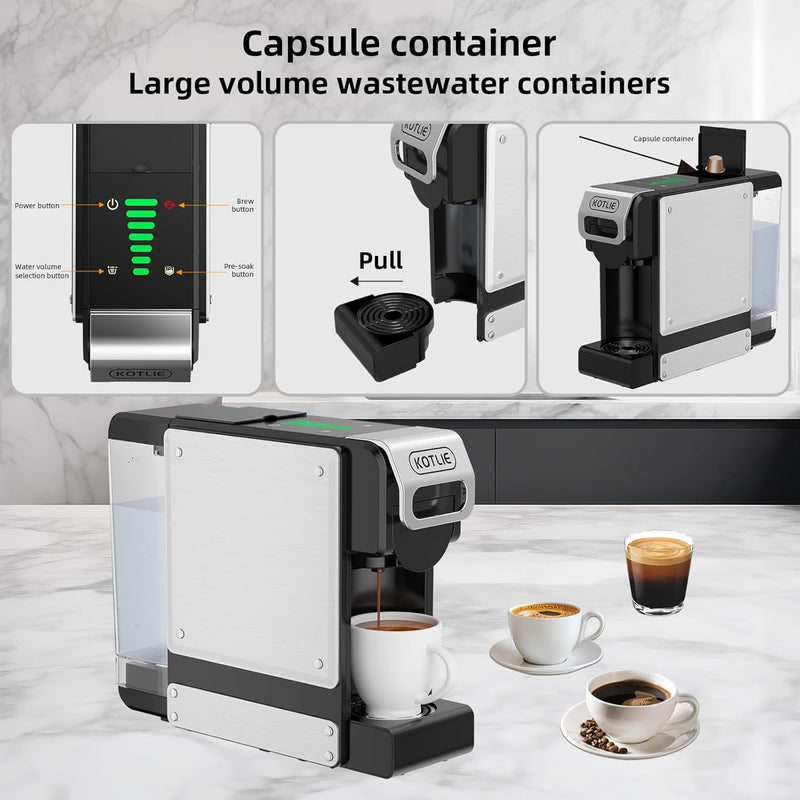 Coffee Pod Machine 4 in 1 Multi-Capsule