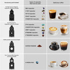 Coffee Pod Machine 4 in 1 Multi-Capsule