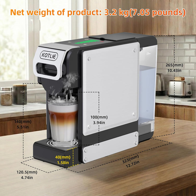 Coffee Pod Machine 4 in 1 Multi-Capsule