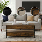 Coffee Table 2 Drawers 4 Compartments Hwd: 48–63