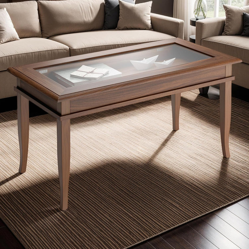 Coffee Table Canaletto Walnut Made in Italy