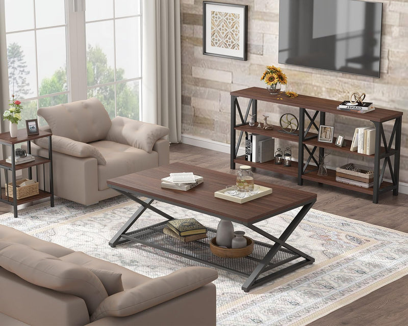 Coffee Table for Living Room Tables with Storage