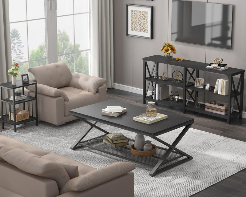 Coffee Table for Living Room Tables with Storage