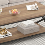 Coffee Table Modern 47 Inch with Storage Display