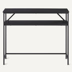 Coffee Table Rectangular with Bottom Shelf Living Room