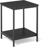 Coffee Table Rectangular with Bottom Shelf Living Room