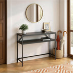 Coffee Table Rectangular with Bottom Shelf Living Room