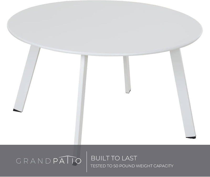 Coffee Table Side Round End