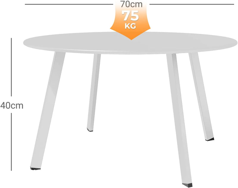 Coffee Table Side Round End