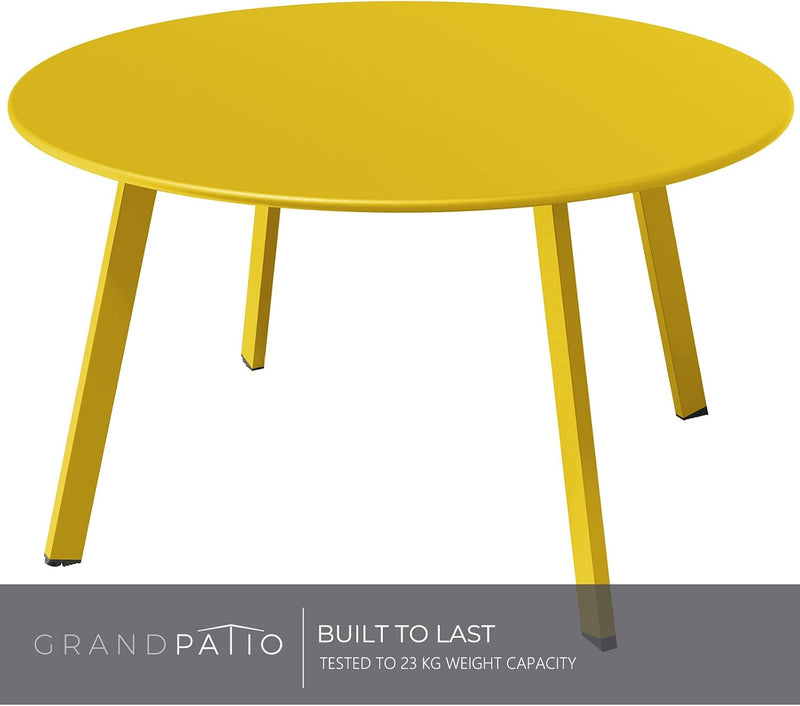 Coffee Table Side Round End