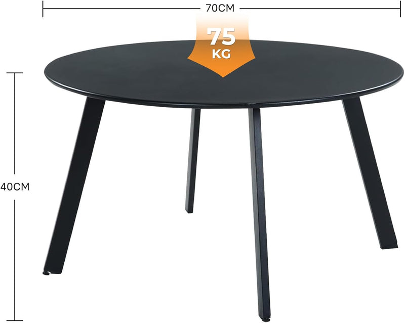 Coffee Table Side Round End